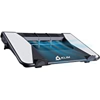 KLIM Airflow + Entra Aire frío- Sale Aire Caliente + La Mejor refrigeración para tu portátil + Turbina de Flujo Cruzado…